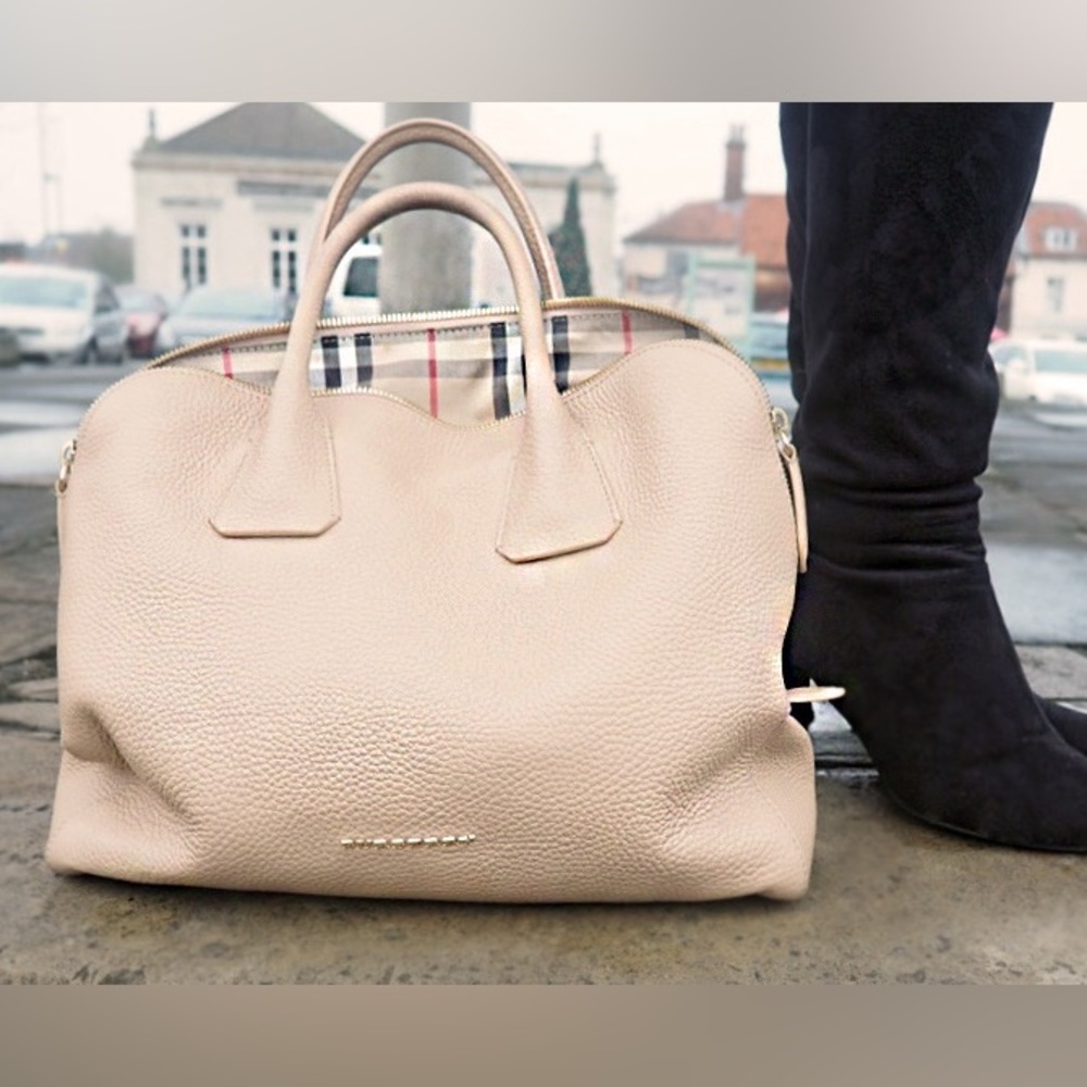 Burberry Beige Tote Bag